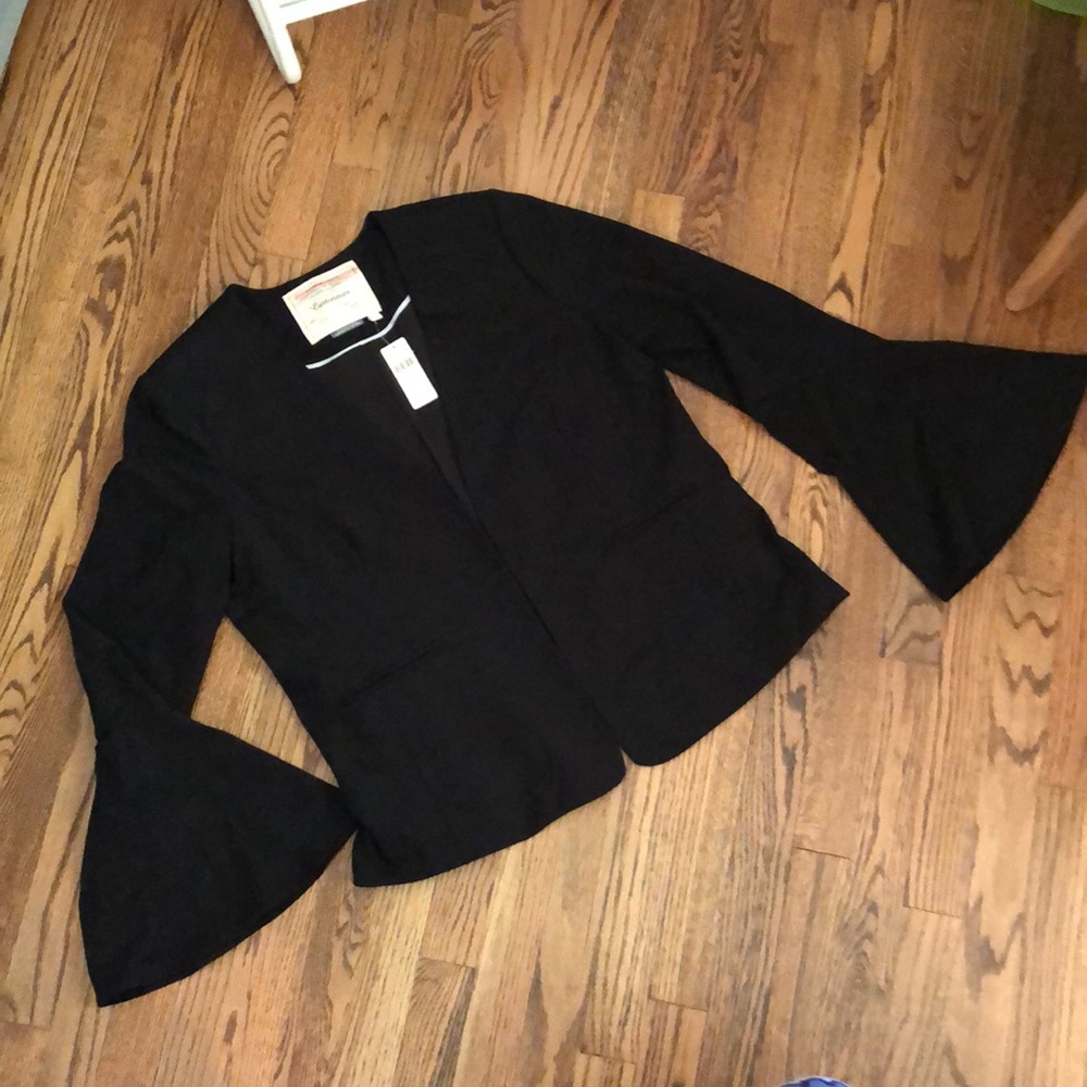 Anthropologie Cartonnier Blazer with bell sleeve